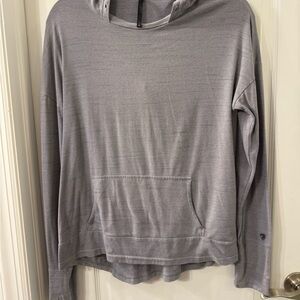 Kühl Gray Hooded Shirt.